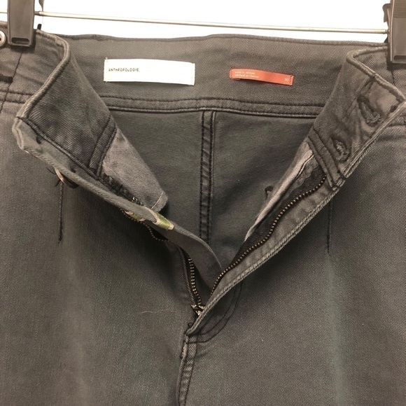 NWT Pilco Anthropologie Highrise Skinny SlateGray Stretch Waist Pocket Detail 30 - Picture 4 of 14